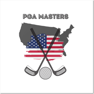 PGA Masters tournament Posters and Art